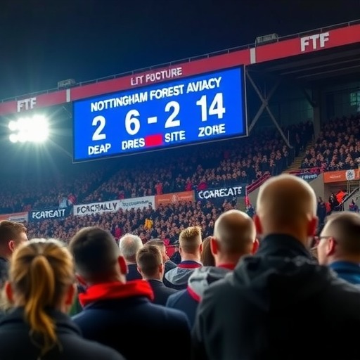 诺丁汉森林领先降谷区仅2分生死一线！保级还有救吗？